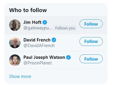 KurtSchlichter's tweet image. Your daily #AlgorithmFail