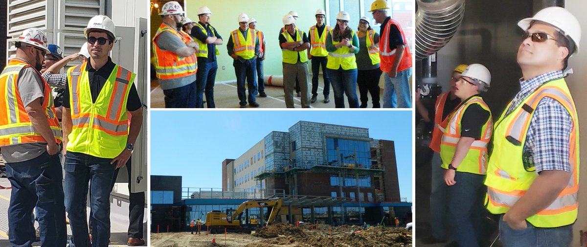 TheRMHGroup's tweet photo. Last Friday, a group of RMHers participated in a fieldtrip to observe the construction progress of the Children's Hospital Colorado North Campus Expansion project. Thanks U.S. Engineering, Olson Plumbing & Heating, and Sturgeon Electric for showing us around!
#RMHGroup
#CHCO https://t.co/mWIpipZhk8