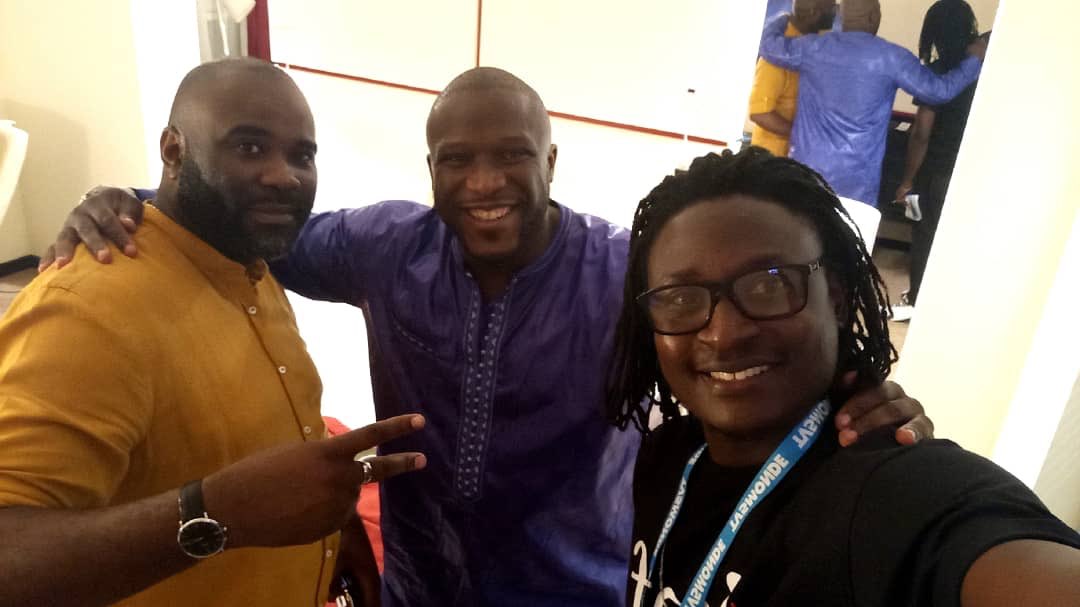 Amfofficiel's tweet photo. @enarcenewman de @keyzit à Kinshasa pour le compte de l’african Music Forum. #Welcome https://t.co/mNpcp6MoO9