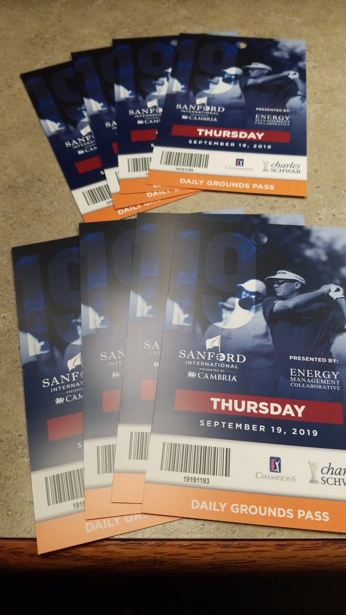 MrDadOfThree's tweet image. Wana go to the @SanfordIntl Pro Am on Thursday and get up close to all the BIG names. 
RT and follow us. 2 winners by 1pm Tuesday. Each winner gets 4 pro am tix for Thursday.