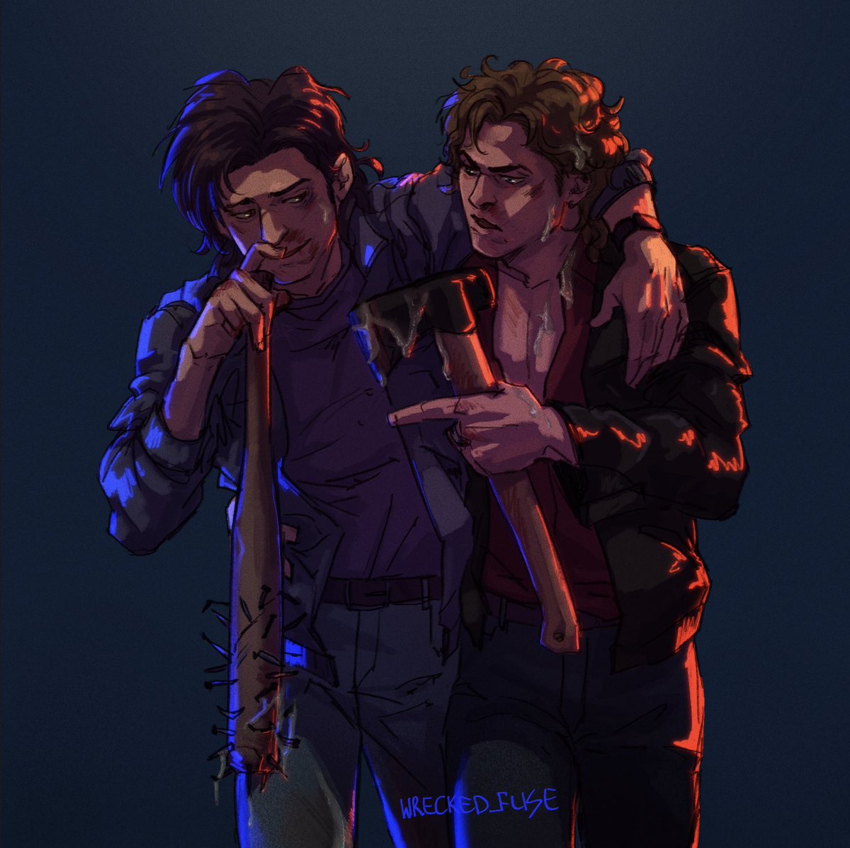 wrecked_fuse's tweet photo. 153. nighttime stroll.
#harringrove https://t.co/yXzMqgIUgk