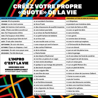 Impro La VIE tweet media