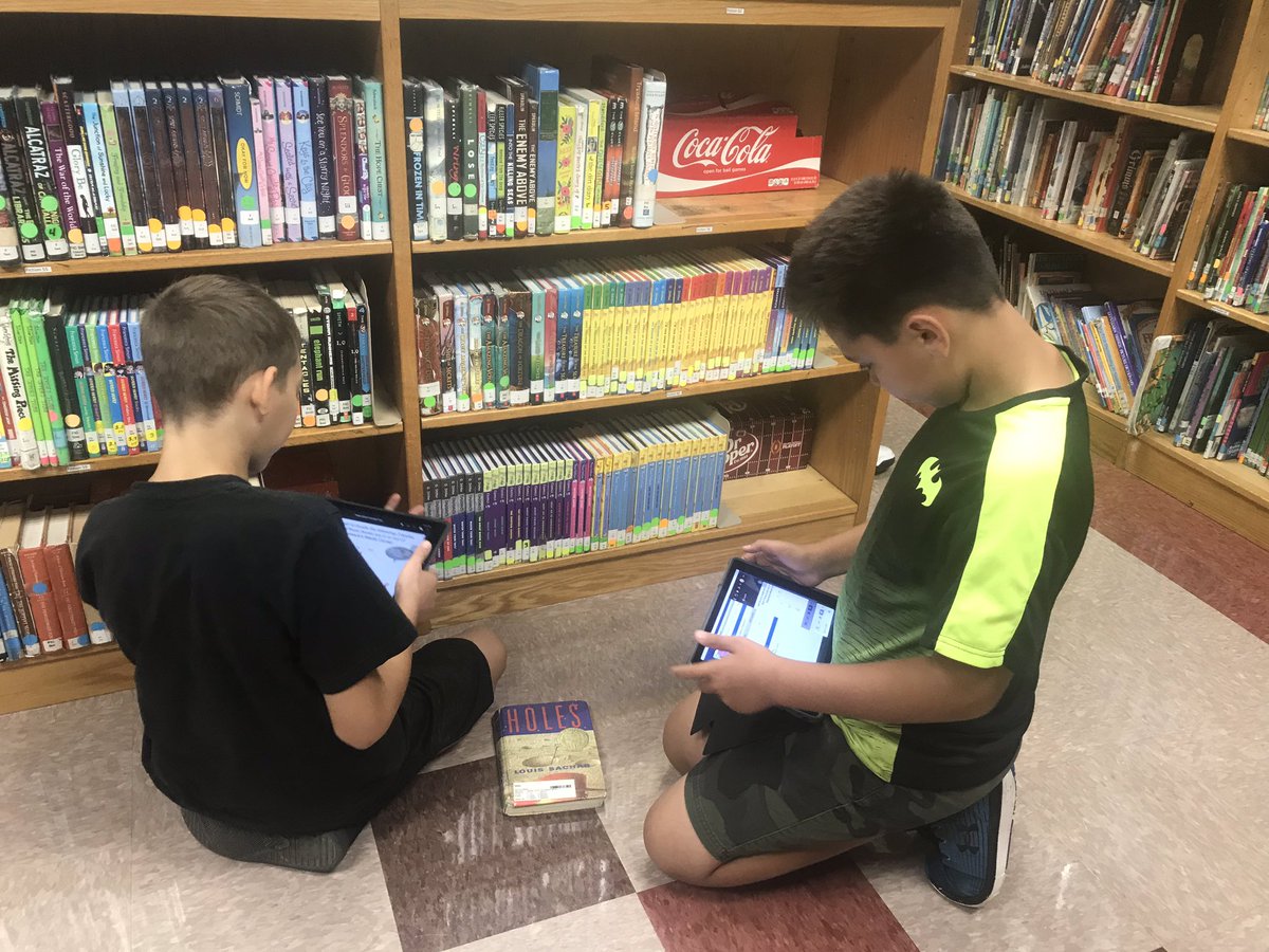 Media Center scavenger hunt! Students practiced using the digital catalog to search for books and locate them on the shelves.
