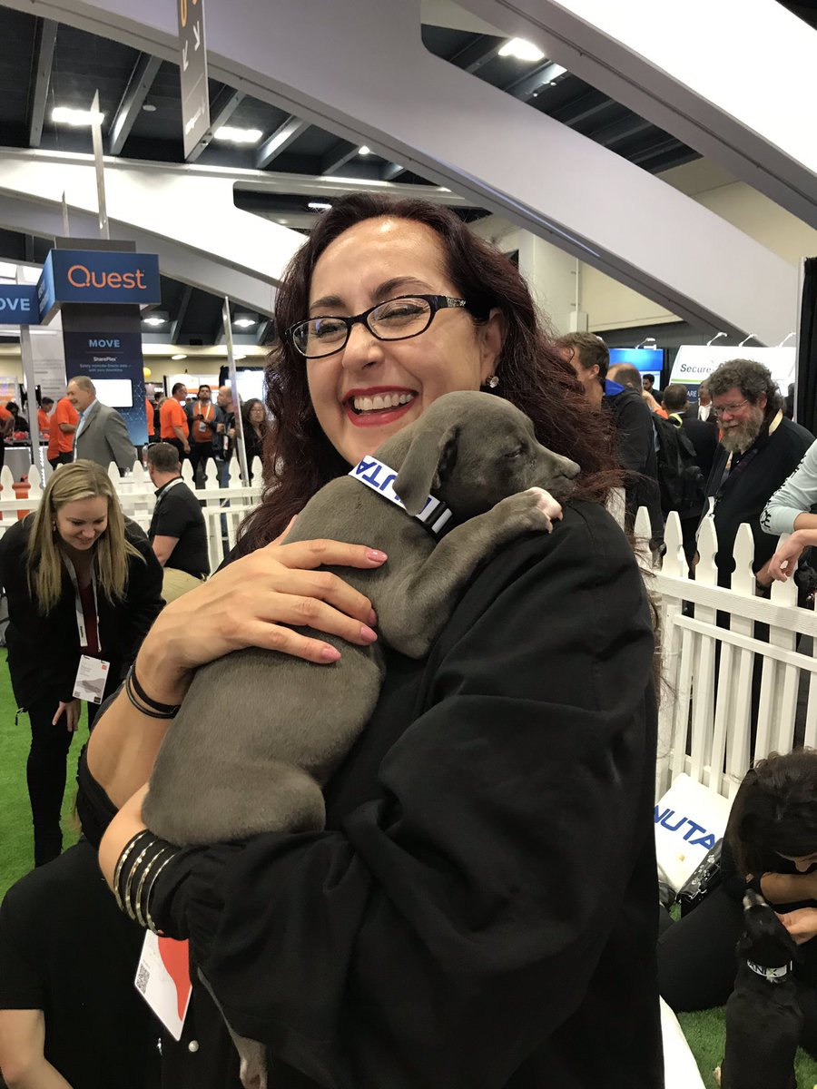 OracleExadata's tweet image. One word. Puppies 🐶 

Stop by Paws and Relax with #Nutanix and support Finding a Best Friend Rescue at booth #1811 at #OOW19 #NutanixEvents