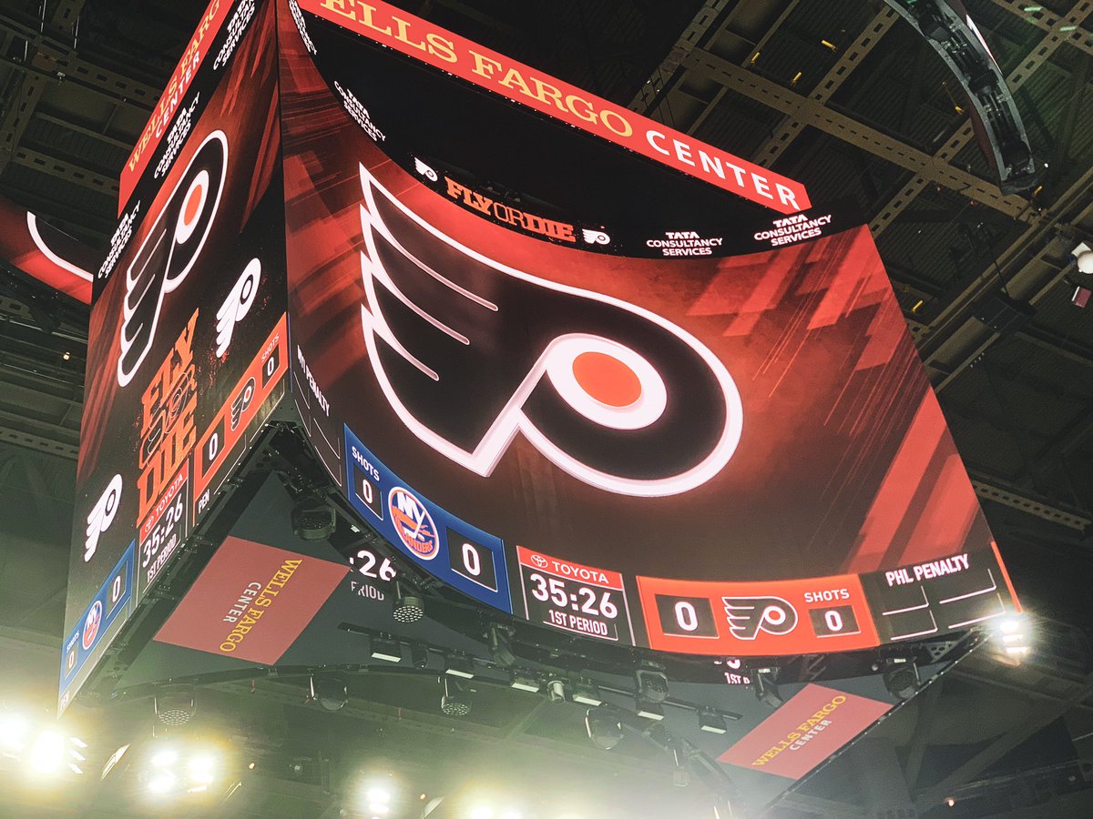 NHLFlyers's tweet image. Some BIG changes on display tonight at @WellsFargoCtr.