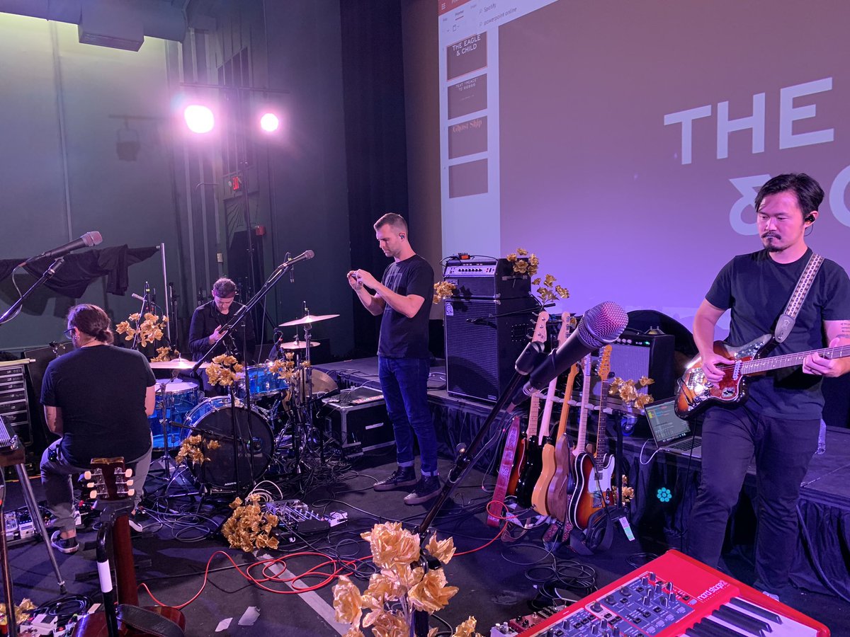 GhostShipMusic's tweet photo. #soundcheck for Minneapolis! Parkway Theater opens its doors at 6:30 p.m. tonight and weโll be on the other side with @citizenstheband and @Eagle_and_Child! #feartour https://t.co/4pUvx43N2N