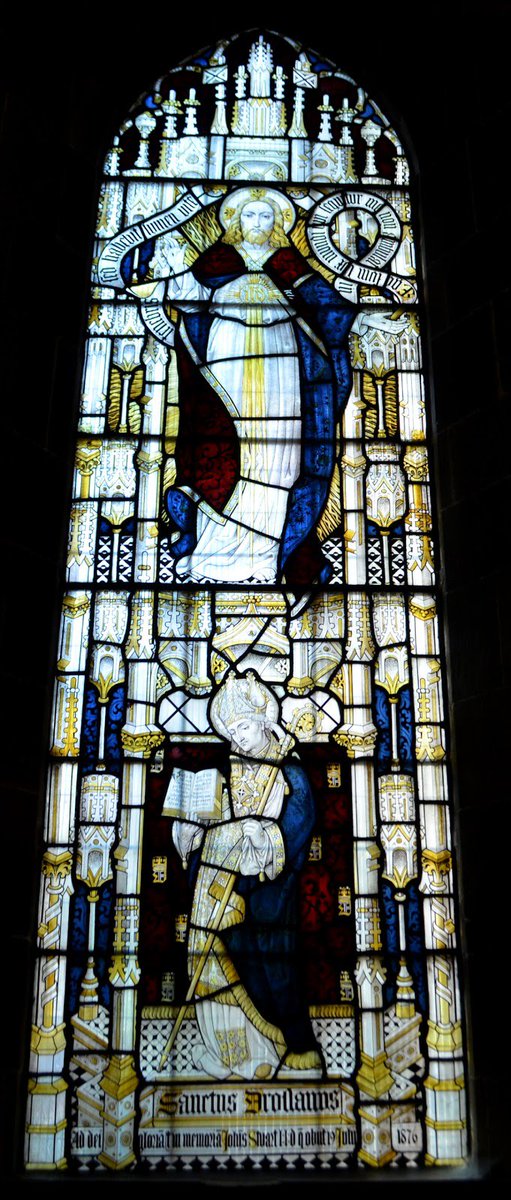 tourscotland's tweet photo. Tour #Scotland travel Blog video of the #Saint #Drostan stained glass window in #St #Michael and #All #Saints #Church on ancestry, genealogy, Scottish family history visit to #Tollcross, #Edinburgh https://t.co/N6W1Ii1LXp https://t.co/CCLcAdq4cm