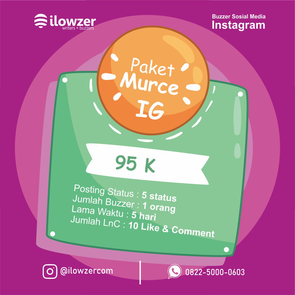 ilowzercom's tweet photo. Buat kamu yang jualan di Instgram, bisa pakai jas buzzer kita lho. Ada paketmenarik yang ditawarkan... 3 paket ini yang paling sering digunakan.

Kepoin paket buzzer #Instagram lainnya lewat  bio kami ya.

#Buzzer
#Ilowzer 
#Infinesia 
#TogetherWeGrow https://t.co/x9Mb94N1Ls