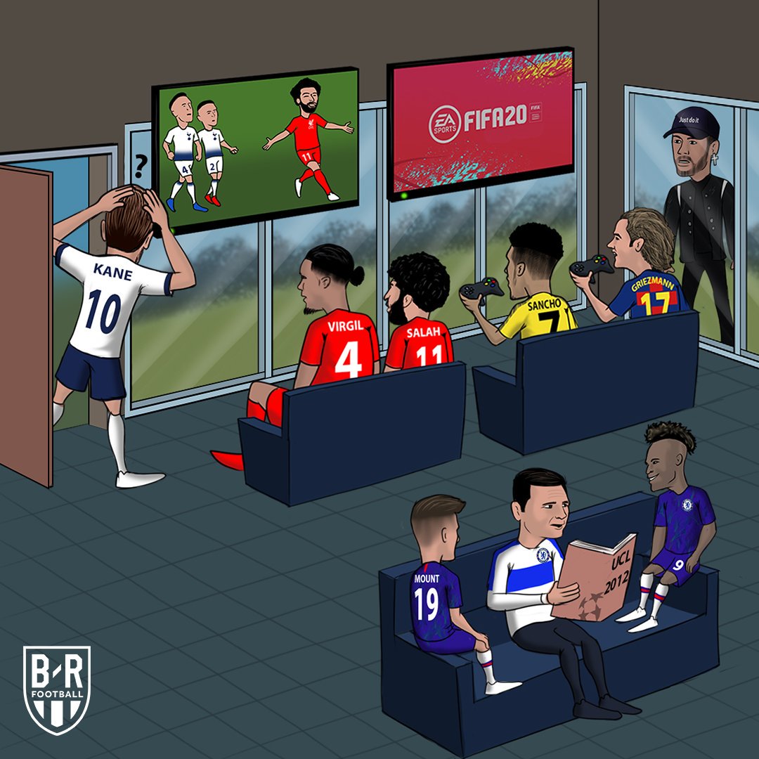 brfootball's tweet photo. The night before Champions League kicks off 💤 https://t.co/o4kvd4ZRz7