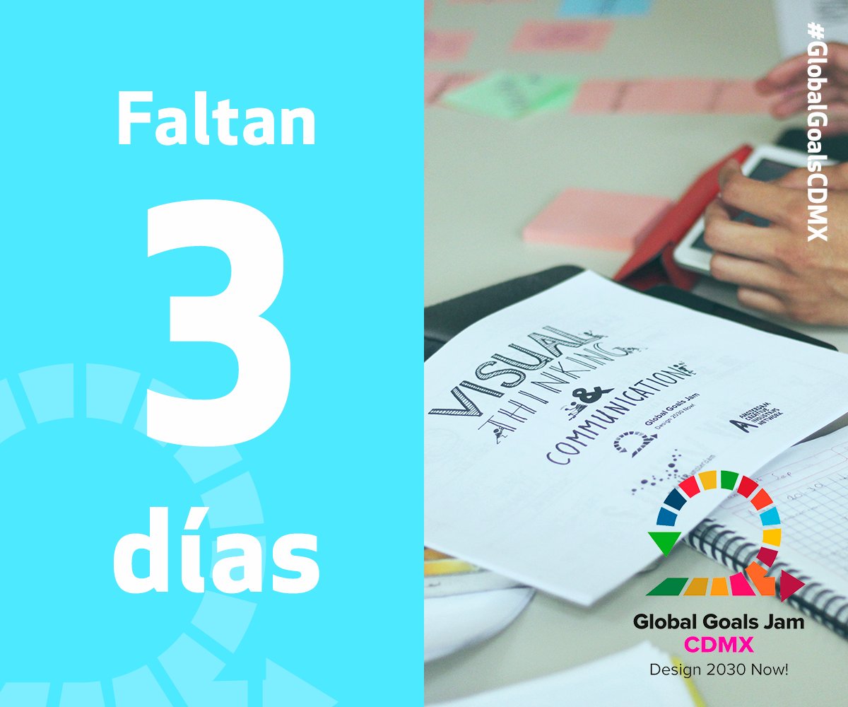 GlobalGoalsCDMX's tweet photo. Estamos a pocos días de #GlobalGoalsJamCDMX
¡Todavía puedes participar en las actividades que tenemos esta semana! 🌟 https://t.co/S1jRSDpEQV