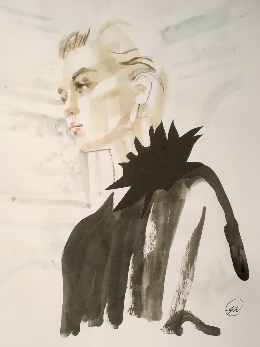 cococartoon's tweet photo. Love the @victoriabeckham #LFWSS20 collection 🖤 #LFW #VictoriaBeckham #fashionillustration #fashiondrawing #cheappaper #roughsketch https://t.co/KVPzSTgL9i