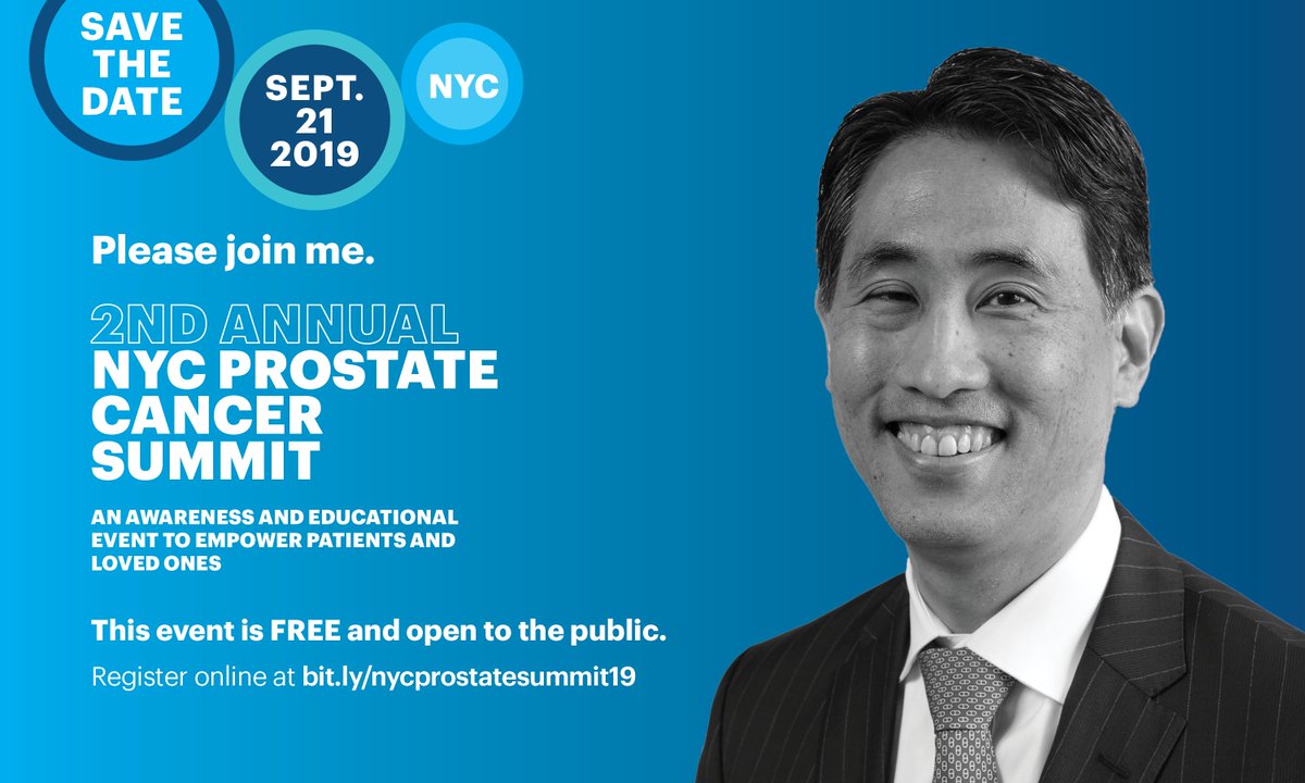 Many important topics in store at this year’s #NYCProstateSummit. Anyone directly or indirectly affected by #prostatecancer is encouraged to attend. RSVP here: bit.ly/nycprostatesum…