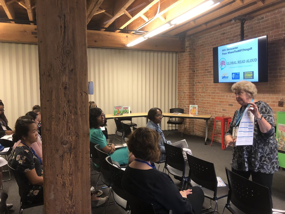 Joyce Jennings sharing the many benefits of joining your local <a href="/ILReadCouncil/">IL Reading Council</a> affiliate! Don’t miss out and join today! #carareaders illinoisreadingcouncil.org/memberform.html