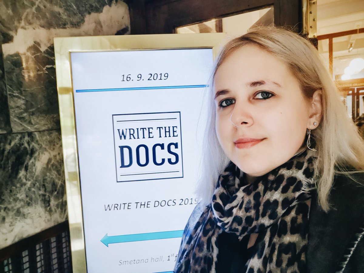krnswry's tweet image. Short fast update: I did a talk, it was awesome and awesome attendies of #WriteTheDocsPrague / #WriteTheDocs were super receptive and attentive. Thank you for coming to my talk and being an amazing audience.
(1/2)