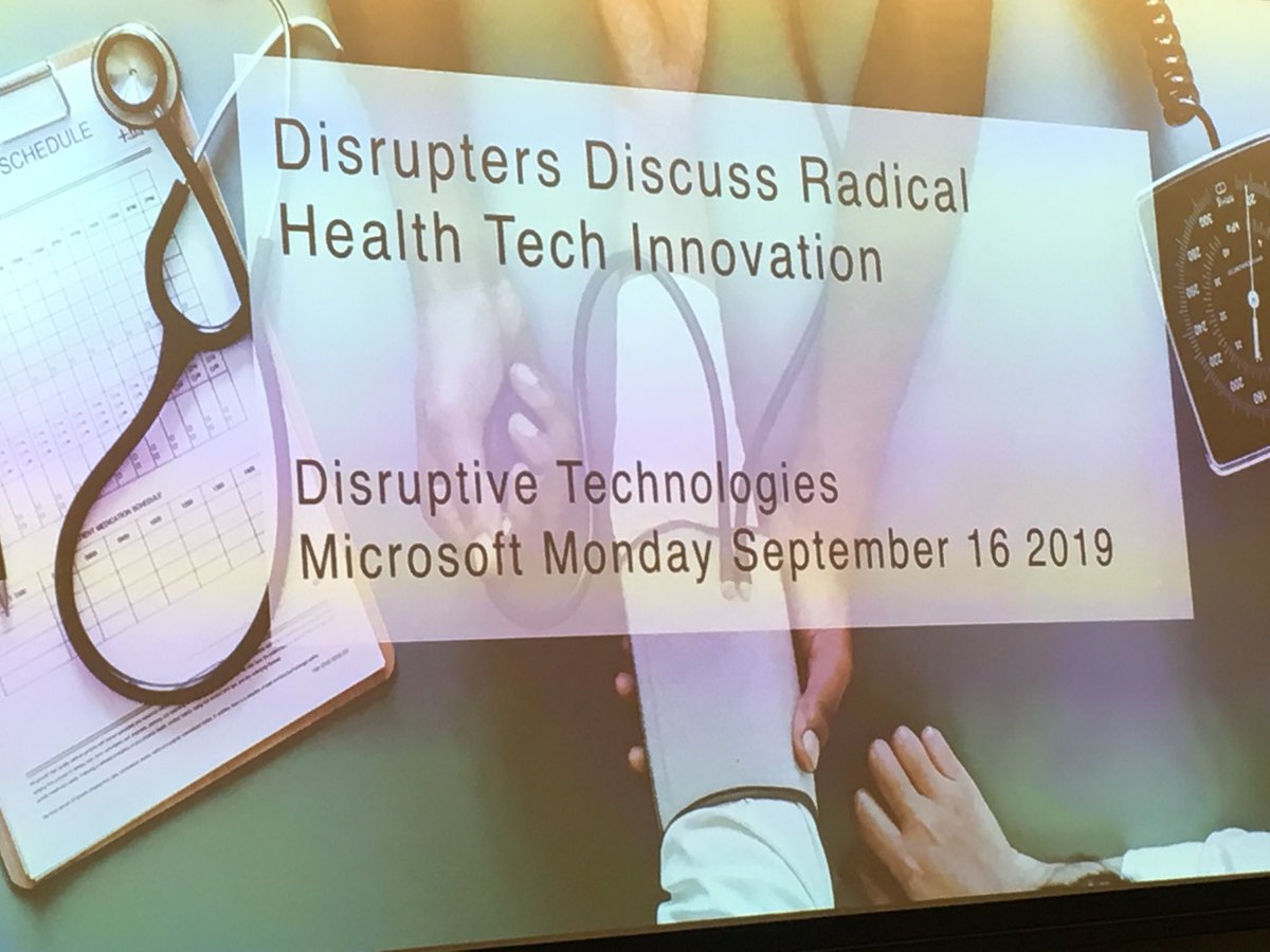 JTOFarrell's tweet image. #DisruptiveTechnologists