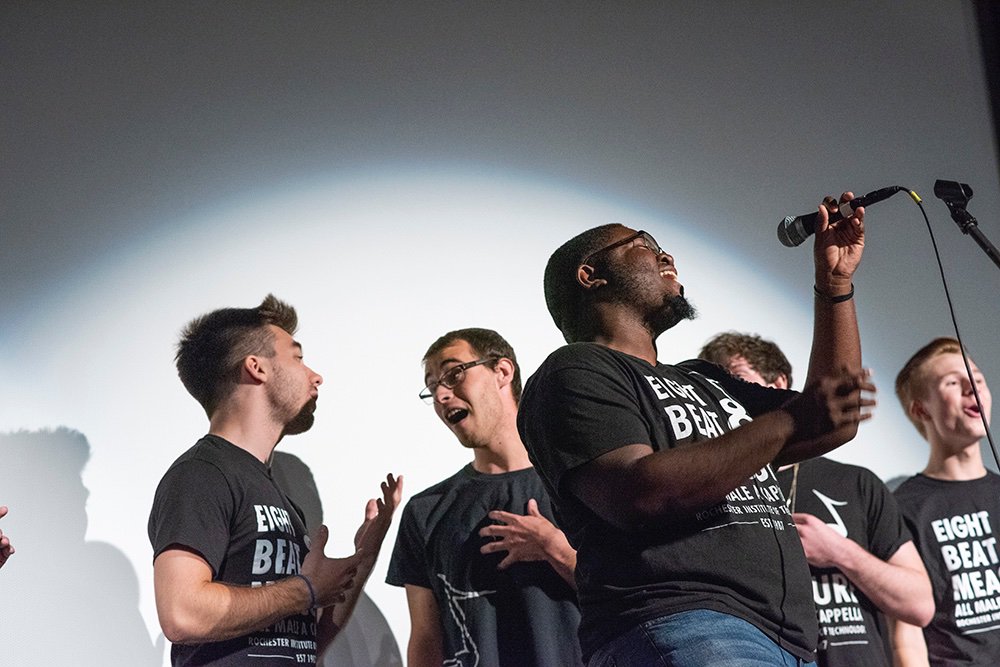 <a href="/RITtigers/">RIT</a> performed <a href="/RochesterFringe/">ESL Rochester Fringe Festival</a> this past wknd and will again this wknd. Student a cappella groups <a href="/ritPOP/">Proof of Purchase</a> <a href="/8BeatMeasure/">Eight Beat Measure</a> @BrickCtySingers <a href="/EncoreACappella/">Encore A Cappella</a>