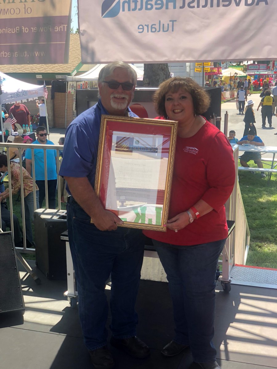 ShannonGroveCA's tweet photo. This last week was the 100th Annual Tulare County Fair.
#TeamGrove was honored to present a resolution commemorating this centennial fair!
Thank you to all who stopped by our booth! #FairTimeisFunTime #SD16 #TulareCounty https://t.co/XwYpIQvLmy