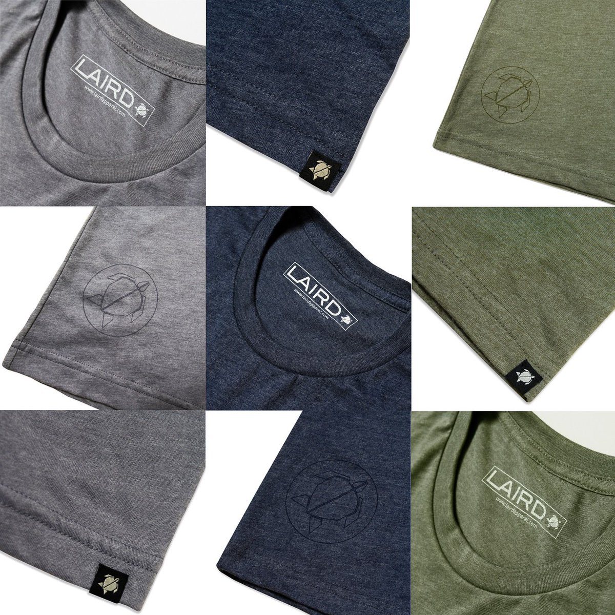 Just dropped! The KOLOA Super Sueded T-Shirt in three new colors for Fall. Real soft Airlume Cotton &amp; Polyester. Made in the USA. lairdapparel.com/collections/t-…