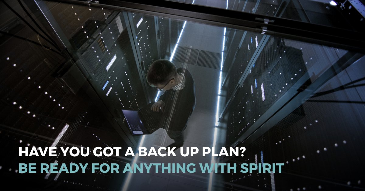 SpiritTelecom's tweet image. Wouldn't it be great if your business had a back-up plan for those inconvenient Internet outages? Thankfully, with Spirit, you can! Read our latest blog to learn more about your options:  bit.ly/2N0oH0d