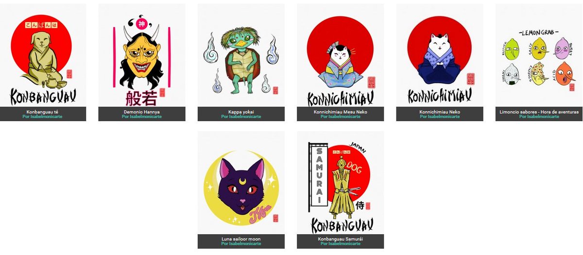 Si quieres descubrir algunos de mis diseños molones; entra en el enlace. (Camisetas, tazas y mucho más) ¡Un saludo, y gracias por vuestro tiempo!

Tienda en @Coladitos_es: coladitos.com/disenador/Isab… 

#coladitos #camisetas #ilustracion #arte #Japon #diseño