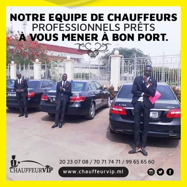 chaffeurvipmali's tweet photo. Hello family! Nous espérons que votre semaine a bien débuté! Inch'Allah, elle se déroulera bien pour chacun de vous. Pendant ce temps, laissez nous nous occuper de vos déplacements. Appelez et commandez!
#ChauffeurVip #Ankata #ApplicationMobile #LàOùVousVoulez #LOVV #Bamako #Mali https://t.co/FzF9beYm0P