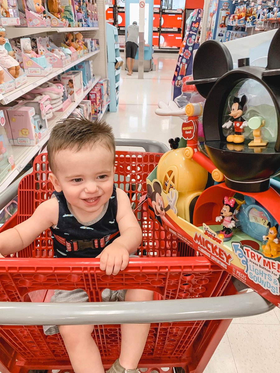 When you tell your kids that they can buy the new Mickey Clubhouse Adventures Playset 😯🎉 [#AD]It’s only available at <a href="/Target/">Target</a> 
We love all the toys <a href="/JustPlayToys/">Just Play</a>  makes! 
#JustPlayProducts #JustPlayToys #JustPlayAllDay #MickeyMouseClubhouse #MMCH #Target #SocialSpotters #Mickey