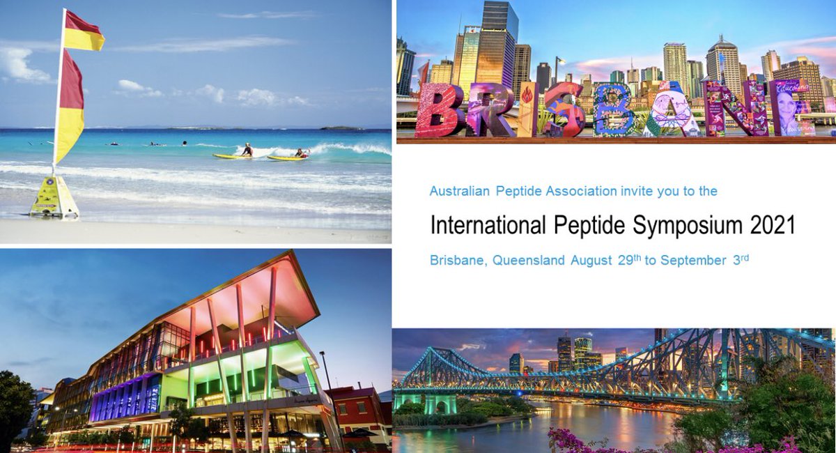Ritual korrelat løn AusPeptide on Twitter: "We are excited to announce that the 2021 Australian  Peptide Conference will also be the International Peptide Symposium. Join  us in Brisbane August 29-September 3 in 2021. Further details
