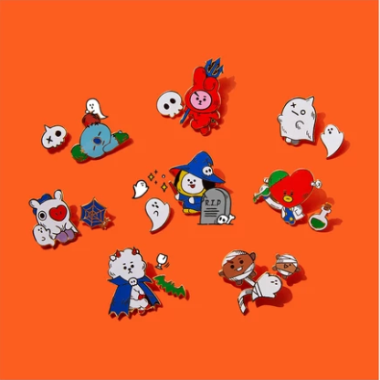 btswingsorders's tweet photo. Quick GO BT21 Halloween Line Collection

- Price doesn't include local delivery
- Metal badge RM55 each
- Keyring RM45 each
- Magnet set (7 pcs) RM90
- Blanket RM140

- Dateline to order and pay : 18 Sep 8 am
- DM to order https://t.co/sJ1fR6SuHE