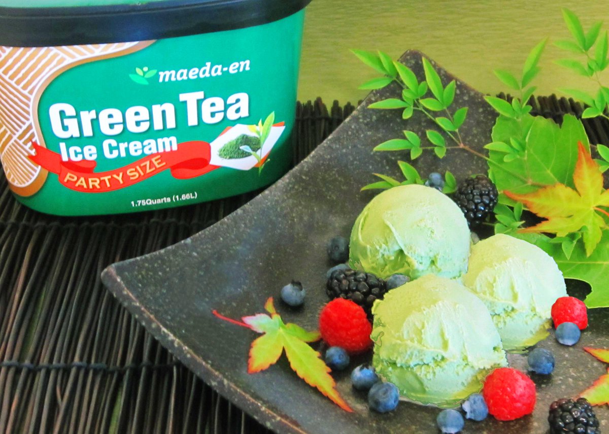 Let’s start a weekday with Maeda-en’s green tea ice cream💚

#greentea #icecream #matchaicecream #maedaen