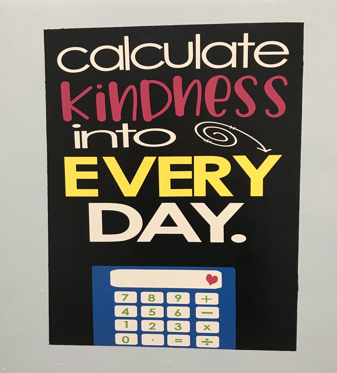 lauriesteve1427's tweet photo. @NicholasFerroni I spent some time this summer adding these art pieces to the wall and a girl came to me after lunch to thank me and said she was having a rough day and stopped to read my artwork and it turned her day around! #whyidomyjob https://t.co/qT71umemnH