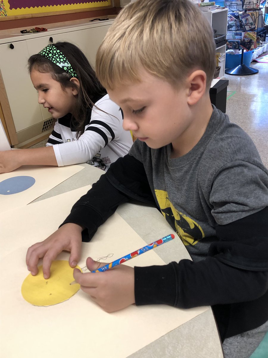 Mrs_Ps_class's tweet photo. As part of #DotDay we read the book #TheDot by @peterhreynolds. We then showed our own creativity starting our pictures with a dot. @TBCDSB_Hornets @tbc_schools @DeepLearningtb1 #grade2languagefun https://t.co/8JkiCaZPBD