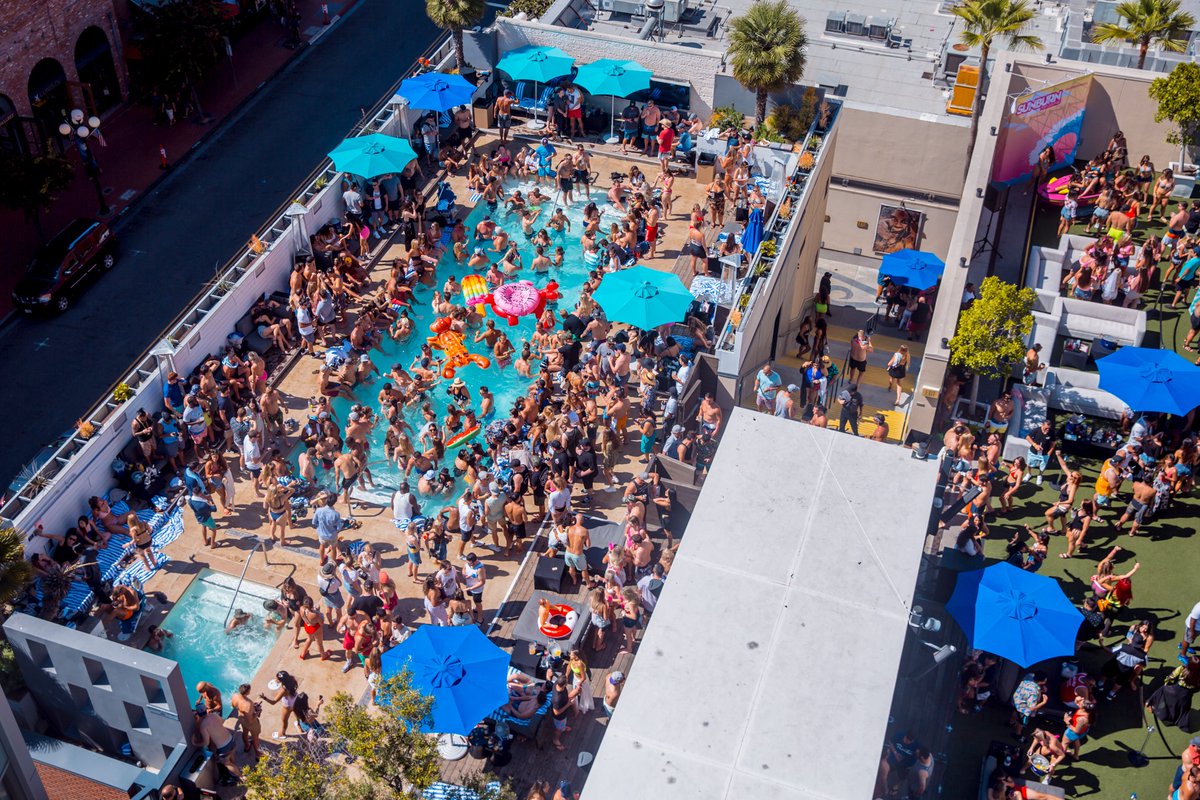 Come join us at @HardRockSD for rooftop yoga followed by a finale pool party with @sunburnpool! Make a splash at this #RoadtoWonderfront event, featuring a mashup of fitness, fun in the sun, and a live set by @MilesMedina! ☀️ Link for tix: nightout.com/events/sunburn…