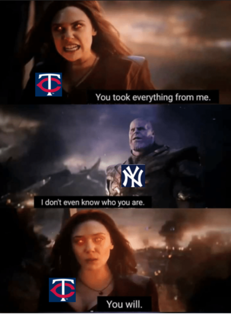 RioKccO's tweet photo. #BringEmOn #MLBPostseason @Twins https://t.co/ZzAnMDZXMi