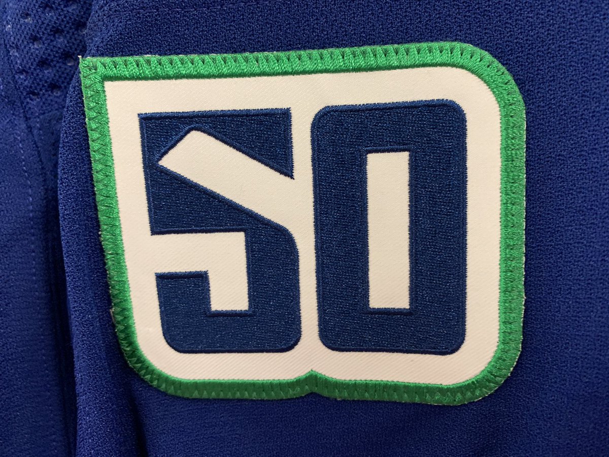 Canucks's tweet image. Oh my my my #Canucks50 😍