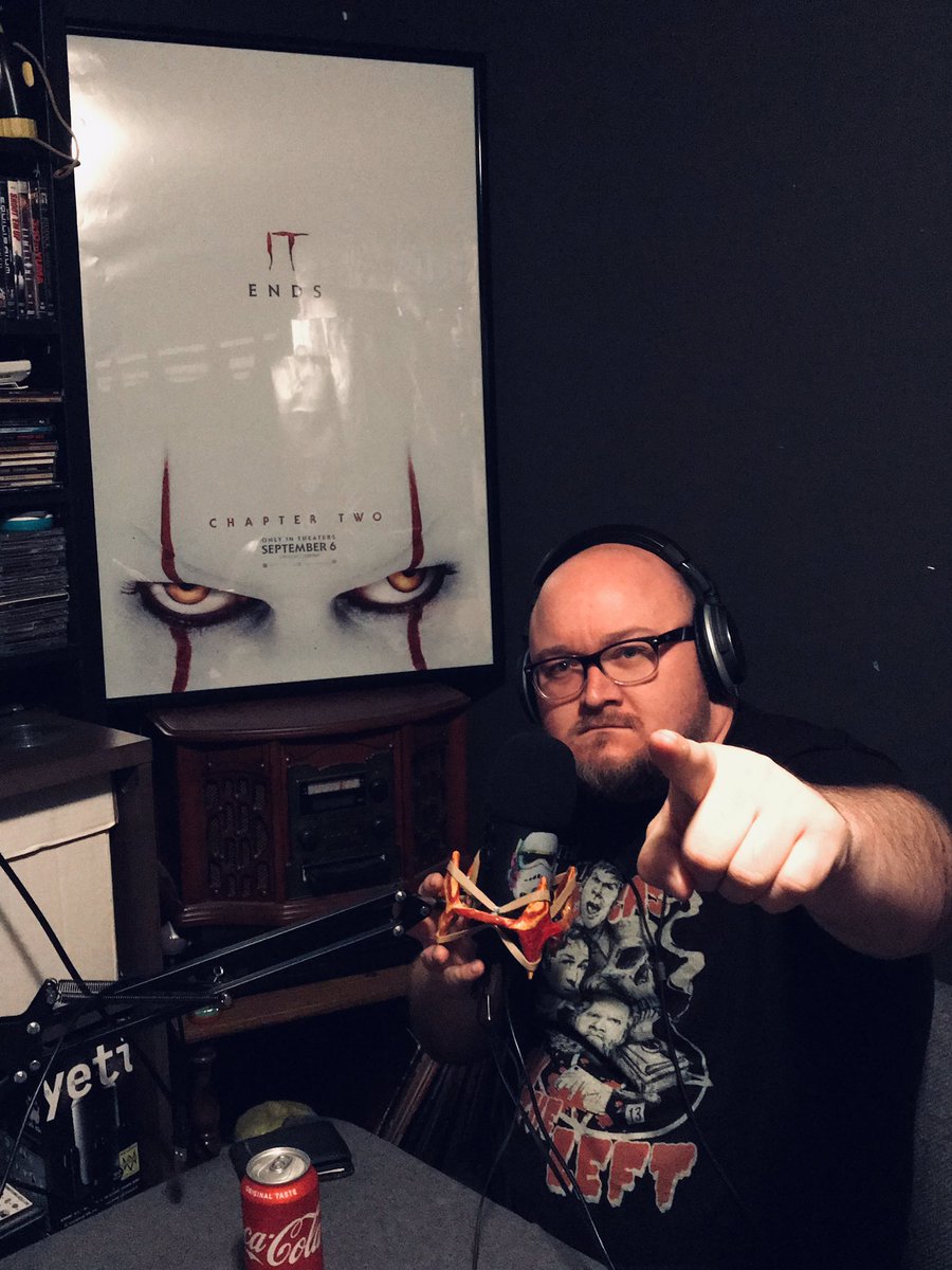 podtimeforgot's tweet photo. Hey you! Yes you! Do you see this poster? Do you like this poster? Then listen to our latest episode for a chance to win this poster! Got #IT? Good! #PodTimeForgot #ITChapter2 #itchapter2contest https://t.co/7ommC7jlAc https://t.co/ZYf75HJ9Vs