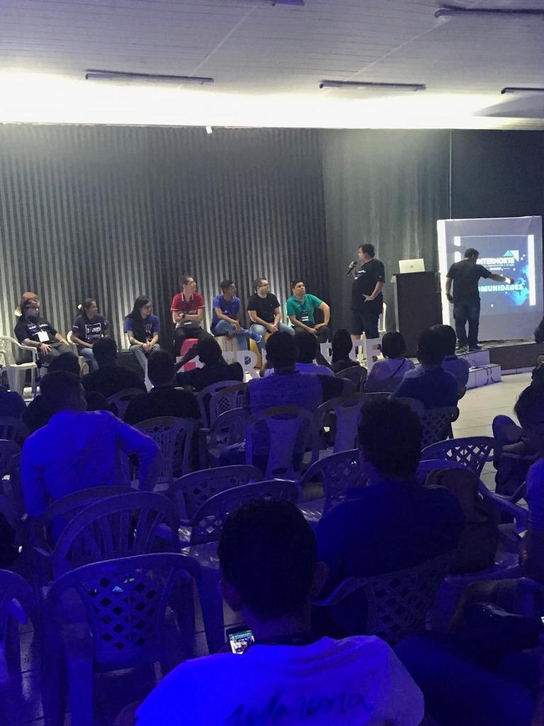 phppara's tweet photo. #Internorte2019 Painel Comunidades #phppa https://t.co/k920OUIWwh