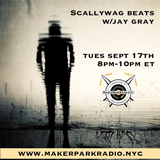 ScallywagBeats's tweet photo. Join me tomorrow at 8pm ET for a slightly different format - I'll be playing a mix of old and new music.  I'll be playing @KarenO @thenightbeats @delaneydavidson #GuantanamoBaywatch @pavement_band #radiatorsfromspace @MysticBraves #thedukespirit https://t.co/alBy0AWtTc