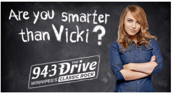 Listen to #TomKerriandVicki all this week at 7:40am for your chance to win <a href="/MichelleObama/">Michelle Obama</a> tickets and maybe even $500 💵 from <a href="/WpgPoliceCU/">WPCU</a> - This morning Vicki got 1/3 questions right so I like your odds 😉