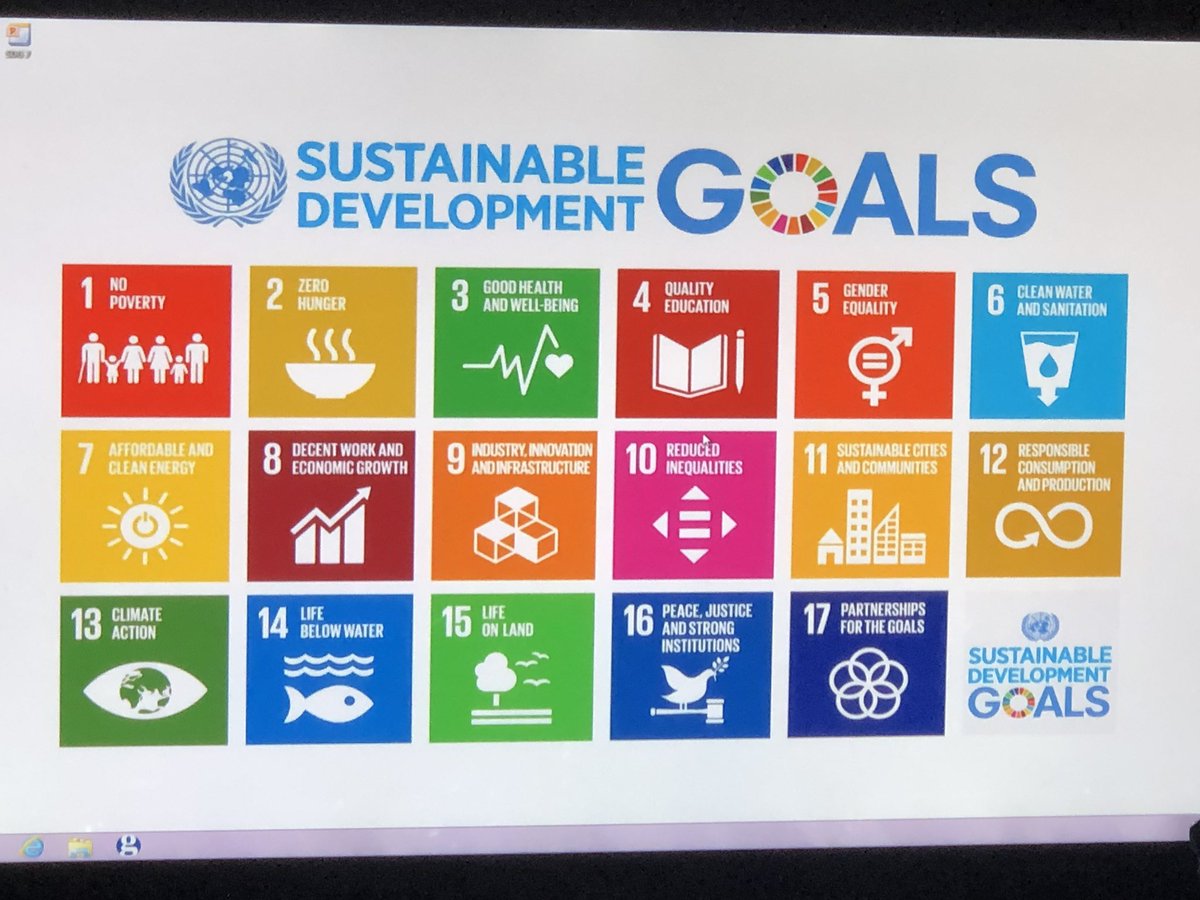 We all have a role.  Awareness, inspiration, ACTION/behavior.  UN sustainable development goals.  #creativitywithpurpose #dataforgood #marketingforgood #SDGMEDIA2019
