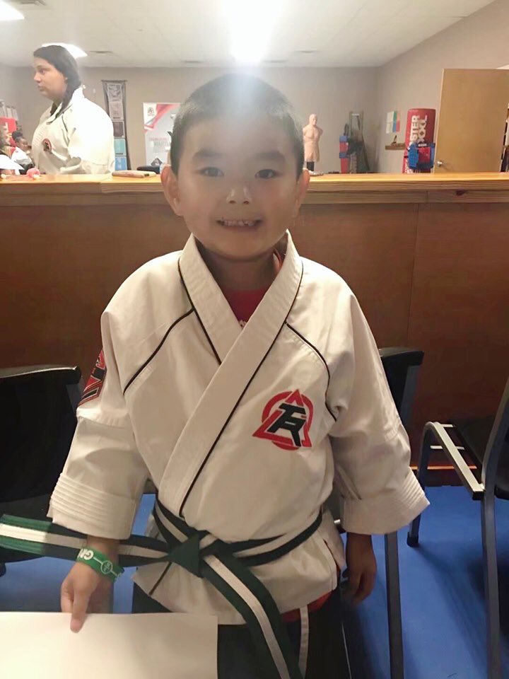 Bulldogs_RRE's tweet photo. SPOTTED!!  Third grader, Daniel Tang, spends time after school learning taekwondo at Tigerrock.  Taekwondo enhances self-esteem, builds confidence, and develops discipline. Keep up the hard work, Daniel. https://t.co/FNoyAOPvLB