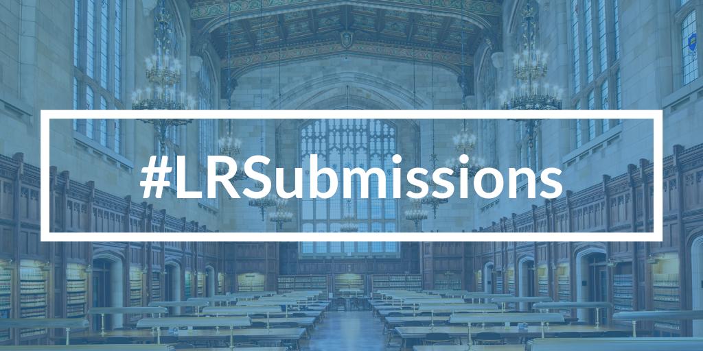 ANU Journal of Law and Technology is now open and accepting submissions on Scholastica! Submit your article here: anujolt.scholasticahq.com/for-authors #LRSubmissions