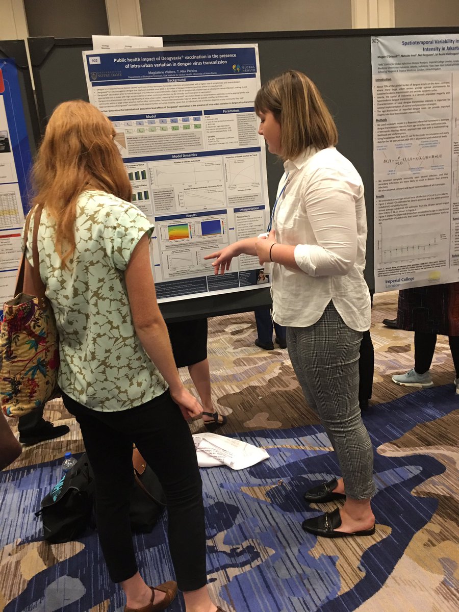 I also got to present versions along the way  @KelloggInst and  @ASTMH annual meeting in  #NOLA  w support  from  @ND_CUSE 3/10