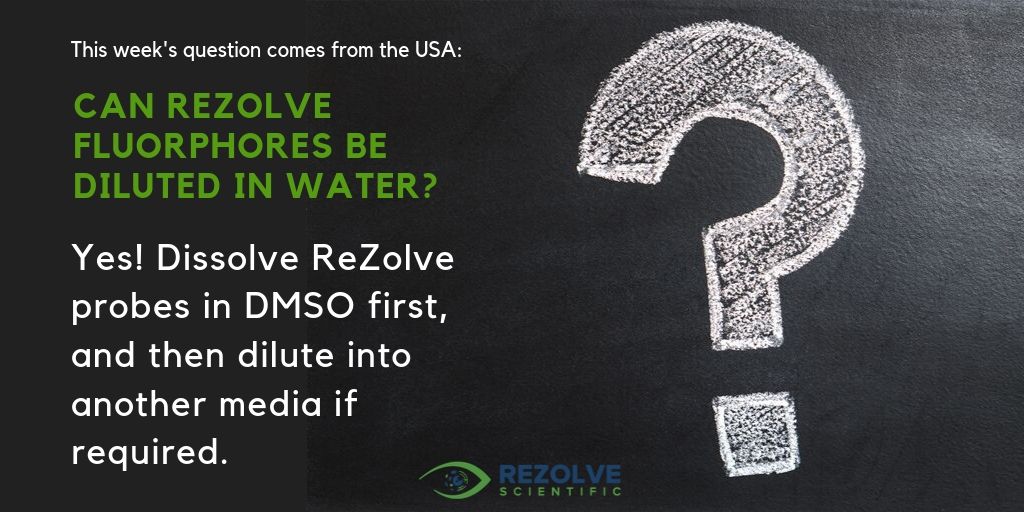 We've starting sharing FAQ's for ReZolve fluorophores.  Please send questions to support@rezolvescientific.com!
<a href="/fluorophores/">Torsten Mayr</a> for #microscopy