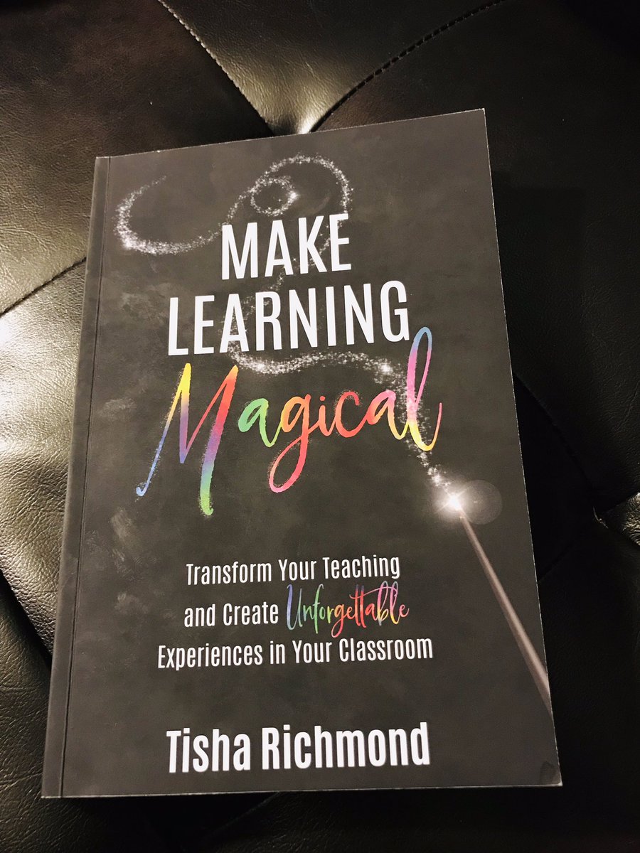 mcnaryclass's tweet photo. Just finished this great book! Thanks @tishrich for the ideas and the inspiration in your last 3 chapters! Twitter and my #PLN were a HUGE rekindling of my teaching passion about 5 years ago! 🔥 @mskanecounselor and our #patioPD can’t wait to connect on Wednesday! #gwsd https://t.co/c8CzyUpb4K