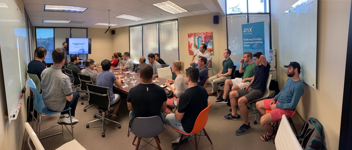 thepixmoving's tweet image. Great @Meetup event last Friday on #MidAutumnFestival2019, Prof.Alex gave a comprehensive introduction and deep analysis into open source #AutonomousDriving software, #HDMap #selfDrivingCar sensors &amp;amp; hardware. Thanks the engineers and industry visionaries for being there #Meetups