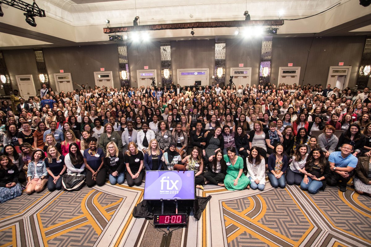 The most beautiful, powerful and inspiring picture in all the land #FIX19 was AMAZING, and wait... it's only Day 1!?!?! Thank you to all of our amazing speakers and supporters, this day(s) have been truly life-changing. Keep tweeting and posting!!