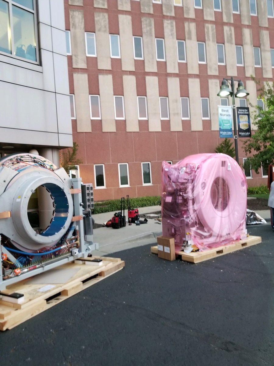 The new Siemen’s digital PET-CT arrived at MAHI today. The scanner has twice the sensitivity of current analog PET-CTscanners with a spatial resolution of around 2 mm.
