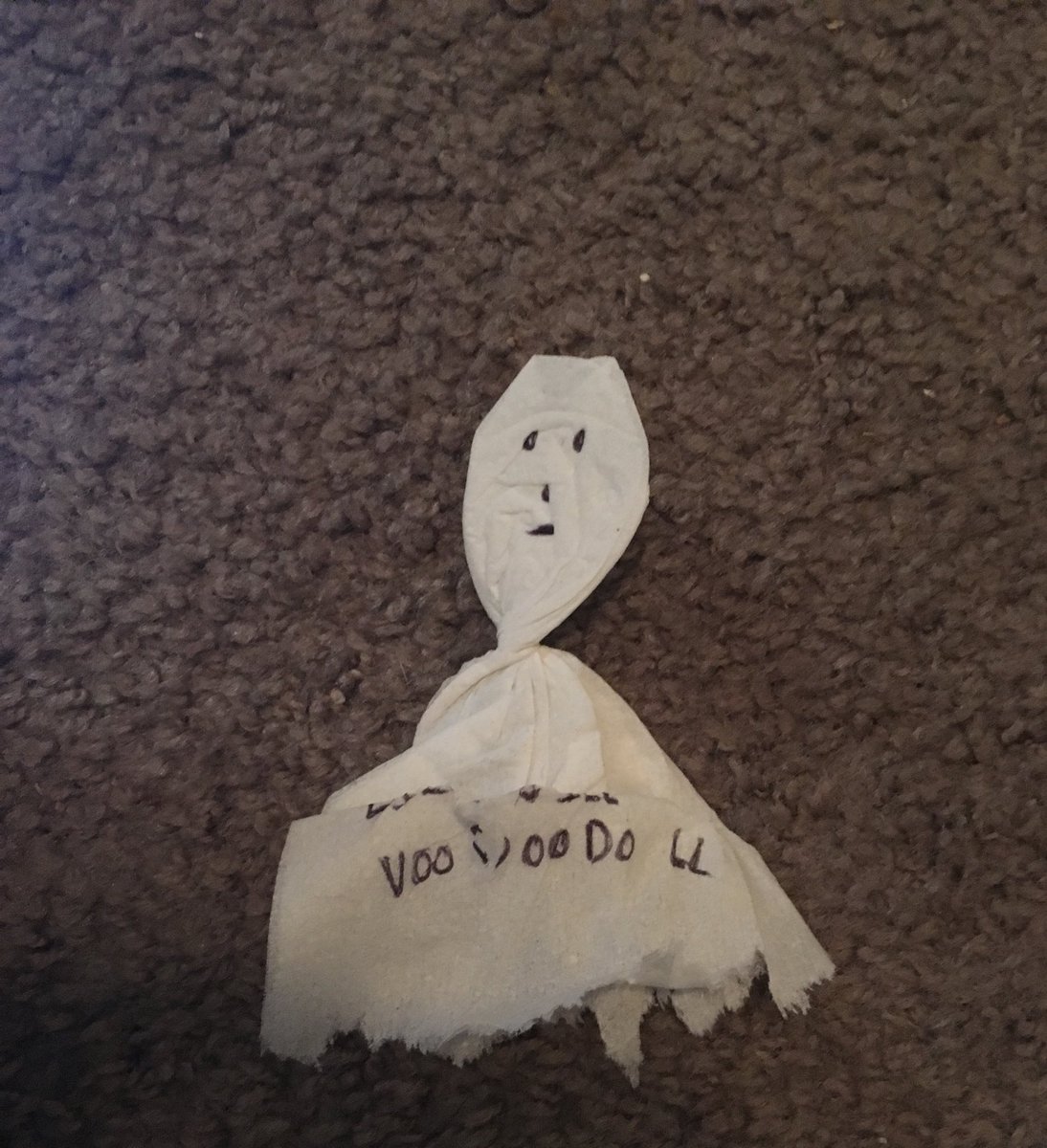 paper voodoo doll