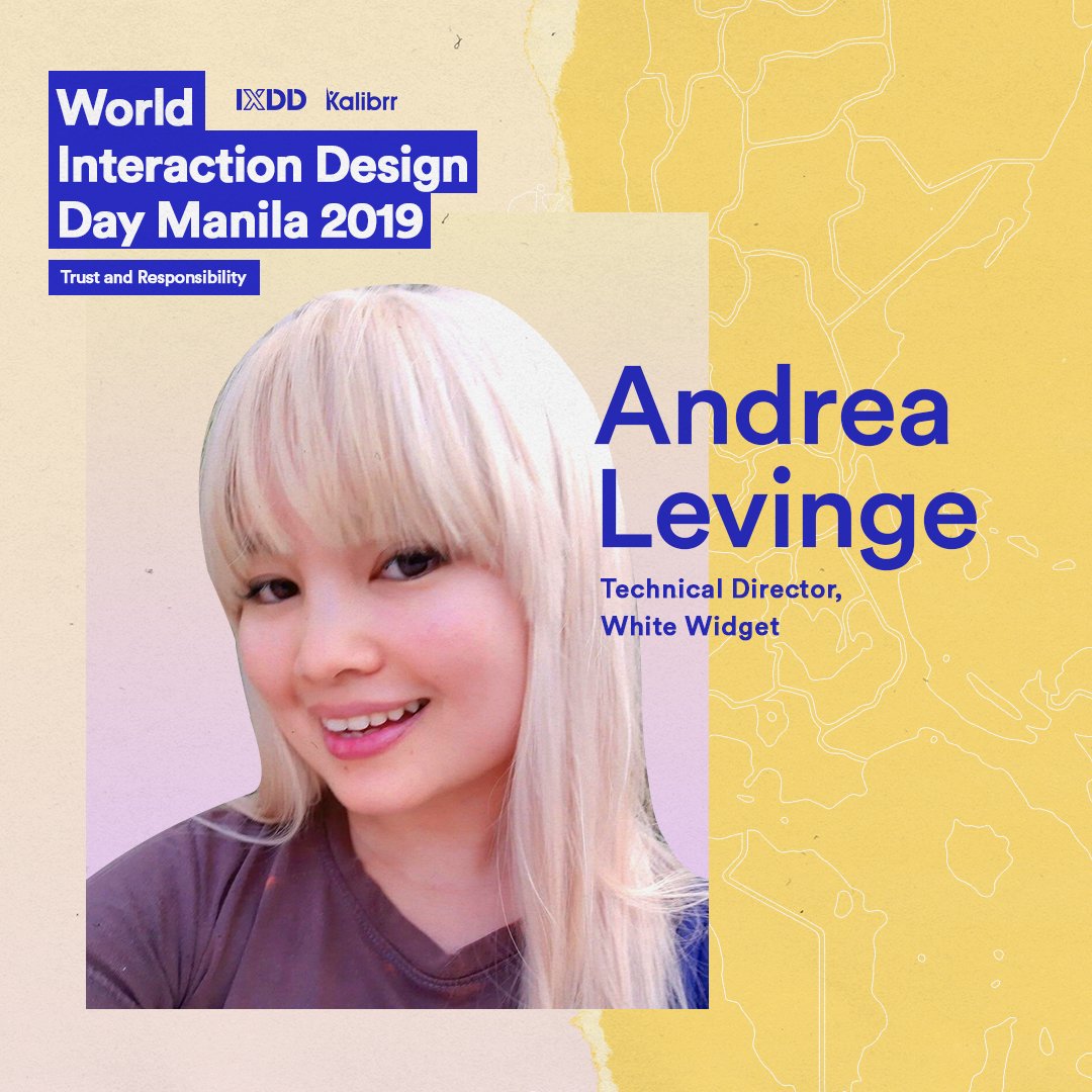 kalibrrdesign's tweet image. Announcing the last speaker to complete our lineup is Andrea Levinge of White Widget.

Andrea Levinge is the technical director of the 20+ person software engineering firm, White Widget. #DesignResponsibly