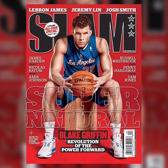 everydamnslam's tweet photo. 166a. #blakegriffin alternate cover (Russell Westbrook) #slam #myslam #slammagazine #laclippers #clippers #Lobcity #clippersnation #detroitpistons #pistons #oklahomasooners https://t.co/XAqbjXH8UG https://t.co/xQ4H4rZvEO